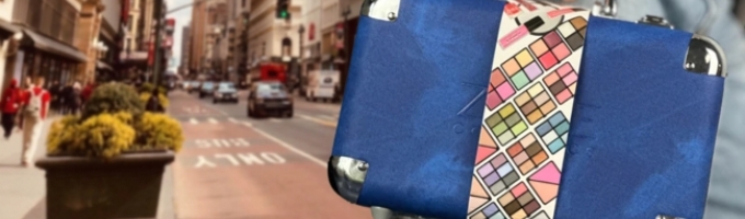 Zmile Cosmetics | Traveller Blue Beauty Bag